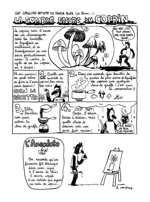 La sombre encre du coprin, page 1